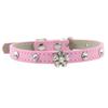 ETOPARS Adjustable PU Dog Collar with Bowtie view 1