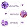 ZQO Amethyst Stone, Amethyst Geode, Irregular Raw Natural Crushed Crystals for Aquarium, Decorative Fish Tank, or Yard (500 g) view 3
