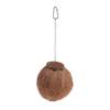 Bird Cage Toy Set with Natural Coconut Shell, Hanging Chain and Ladders, 3 Pieces view 3
