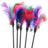 5 x Cat Feather Toys, Interactive Wand view 4