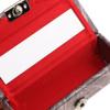 Inzopo PU Leather Lipstick Case with Mirror, Brown view 4