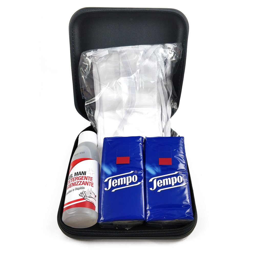 School Disinfectant Gel Set, Storage Box, 4-Ply Tissues
