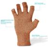 VITTO Osteoarthritis Gloves – Compression for Rheumatoid Arthritis, 1 Pair, Brown, L view 4
