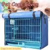 STTC Waterproof Windproof Dog Crate Cover, Blue, XL 91 × 58 × 68 cm view 2