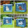 STTC Waterproof Windproof Dog Crate Cover, Blue, XL 91 × 58 × 68 cm view 3