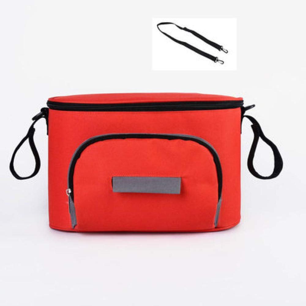 Stroller Organizer Bag with Bottle Storage