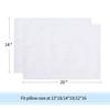 Solid-Color Baby/Toddler Pillowcases, 2-Pack, 100% Cotton, 40 x 60 cm, for Cribs and Travel Pillows, Envelope Closure, Soft and Breathable view 2