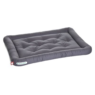Doctor Bark Dog Cushion – Orthopedic Dog Bed, Washable at 95°C, Gray, L (90 × 70 cm)