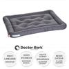 Doctor Bark Dog Cushion – Orthopedic Dog Bed, Washable at 95°C, Gray, L (90 × 70 cm) view 2