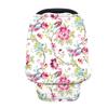 HUGS IDEA Baby Car Seat Cover and Nursing Scarf, Peony view 1