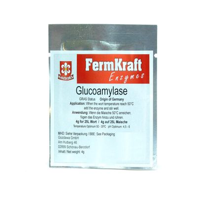 Glucoamylase 4 g for 25 L Mash - FERMKRAFT