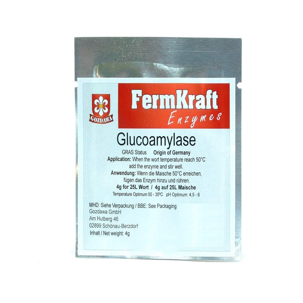 Glucoamylase 4 g for 25 L Mash - FERMKRAFT