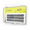 Clavier 20D 8 mm C-Curl Silk Cluster Lashes – Double Volume view 1