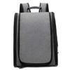 Gray Bird Backpack, Breathable Parrot Travel Carrier, 1 Pc. view 1