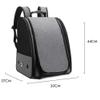 Gray Bird Backpack, Breathable Parrot Travel Carrier, 1 Pc. view 2