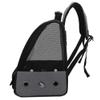 Gray Bird Backpack, Breathable Parrot Travel Carrier, 1 Pc. view 4