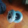 SMYH 8" x 2" (200 x 50) PU Rubber Non-Slip Wheelchair Front Tires, 1 Pair view 3