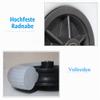 SMYH 8" x 2" (200 x 50) PU Rubber Non-Slip Wheelchair Front Tires, 1 Pair view 4