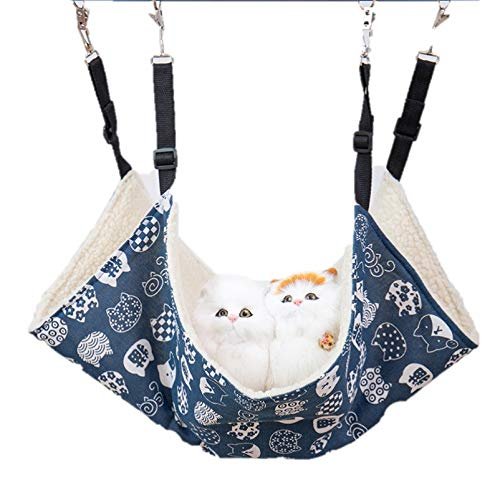 PAPIEEED Soft Hanging Hammock for Small Pets