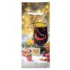 30 Christmas Cutlery Pockets with Napkins, Mulled Wine view 2