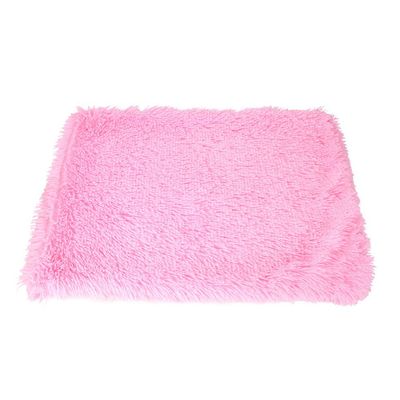 YOUCAI Soft Reversible Pet Blanket for Dogs and Cats, Warm, Pink, S
