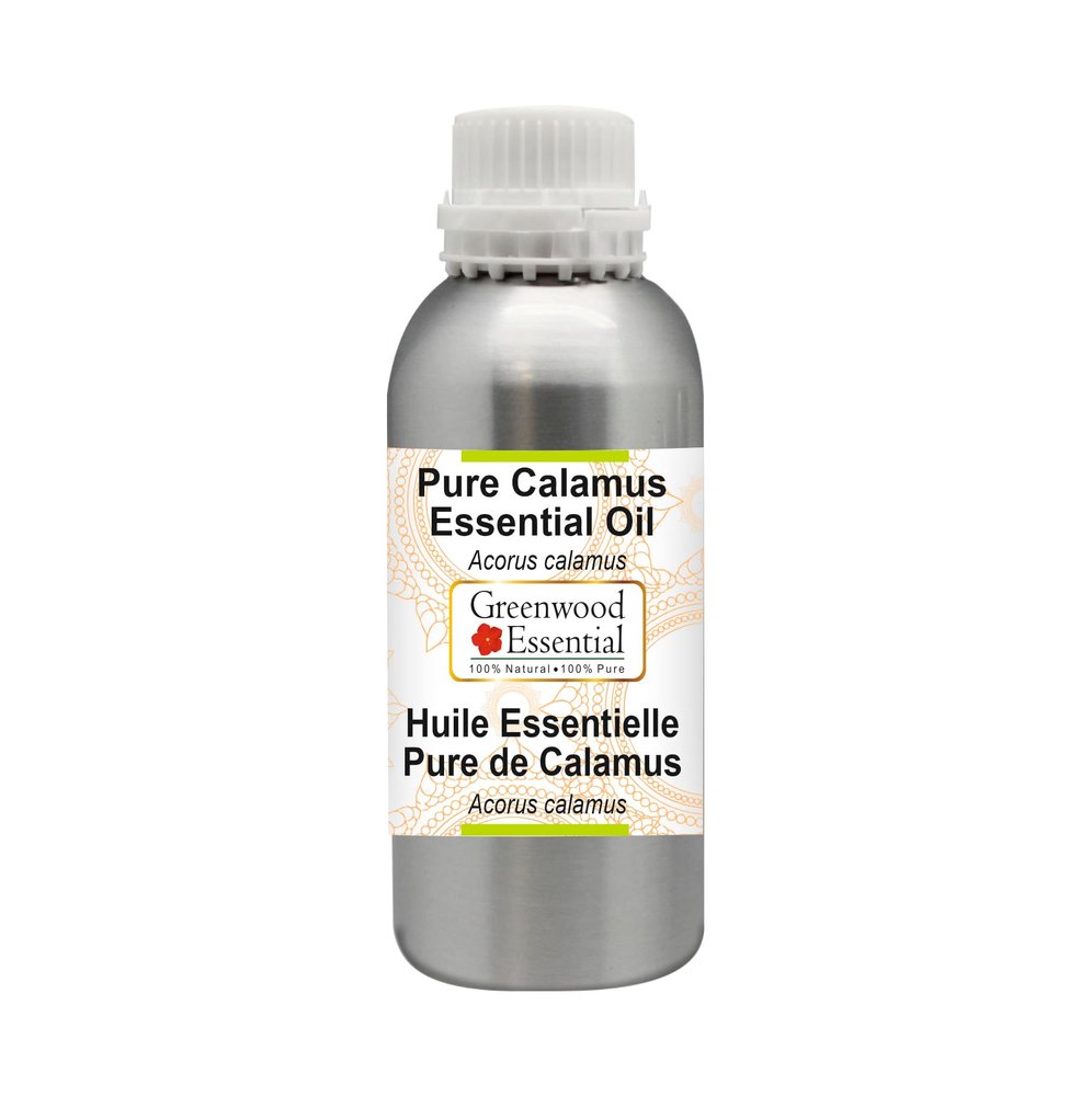 Greenwood Essential Pure Natural Calamus Essential Oil (Acorus calamus), Steam-Distilled, 1,250 ml (42 fl oz)