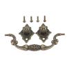 DUO ER Antique Cabinet Pull, 82 mm Hole Spacing view 1