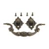 DUO ER Antique Cabinet Pull, 82 mm Hole Spacing view 4