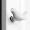DUO ER 1-Piece Bird Ceramic Knob, White view 2