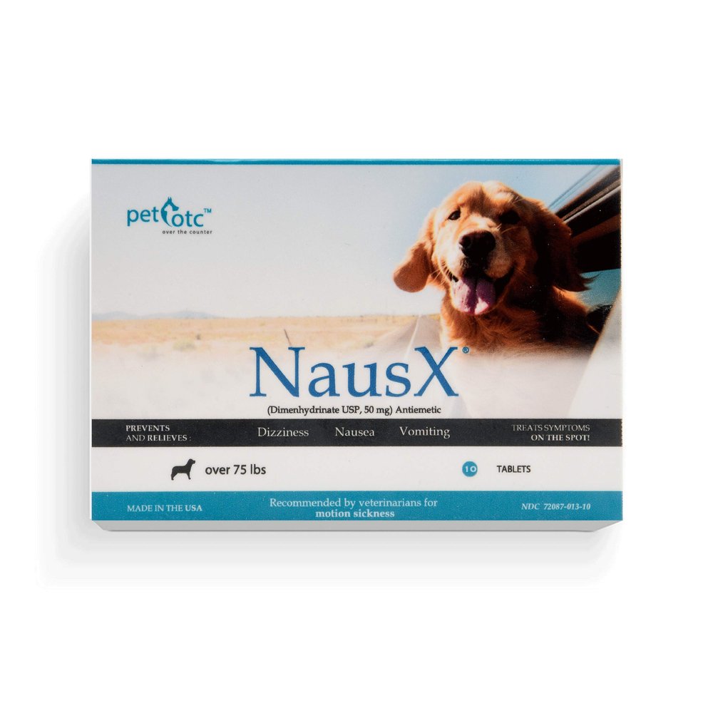 Nausx Motion Sickness Prevention & Relief for Large Dogs