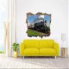 3D Vinyl Wall Sticker, Steam Train for Kids' Room view 2