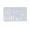 Buwei DIY Nail Art 3D Silicone Mold, Cat/Rabbit/Wing Square Resin Mold Jewelry Tools view 2