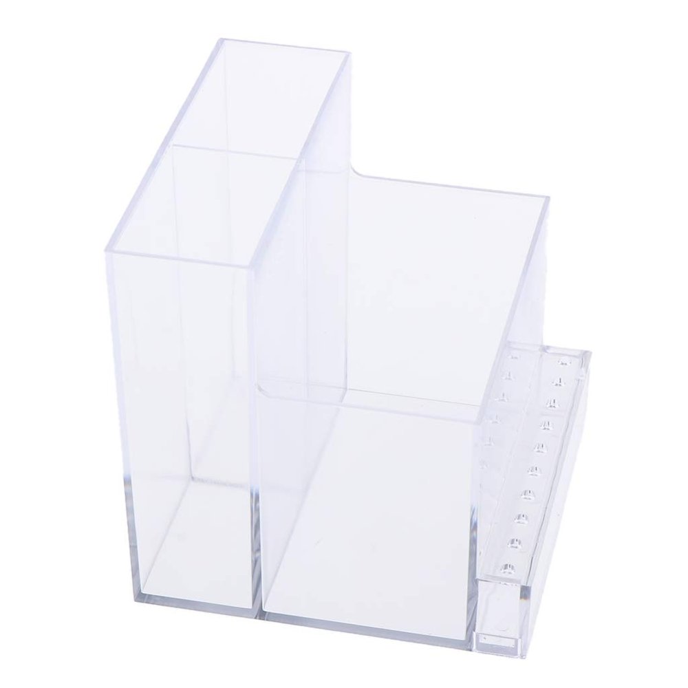 Milageto Clear Nail Drill and Bit Holder Organizer