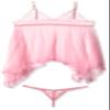 PENTHOUSE Naughty Doll Babydoll | Lingerie | Negligee | Pink | 2-Piece view 3