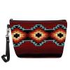 SEANATIVE Ethnic-Style PU Leather Toiletry Bag, Zetec Style view 1