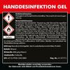 Hand Disinfectant Gel, 50 ml Dispenser Bottle view 2