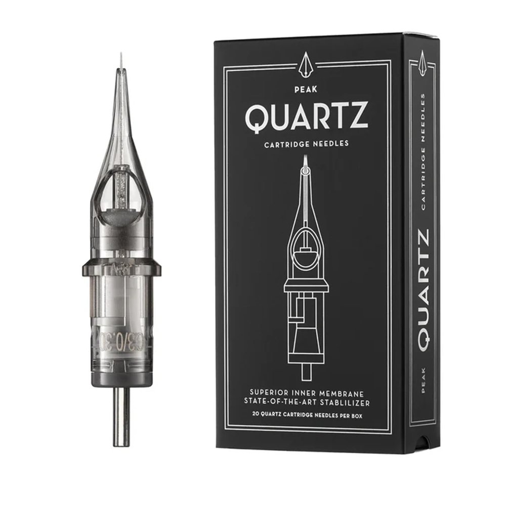Peak Quartz Box of 20 Cartridge Tattoo Needles 1207RL