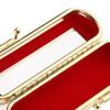 Inzopo Travel Lipstick Case, PU Lipstick Holder and Cosmetic Organizer with Mirror, Gold, as Described, No Metal view 4