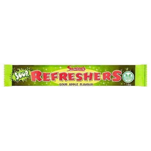 Refreshers Sour Apple Chewy Candy Bar - 18 g - Single Pack