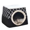 DUCHEN 2-in-1 Foldable Pet Cave Bed and Sofa view 1