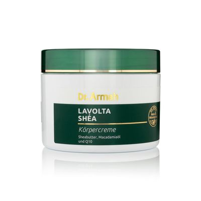 Dr. Armah Lavolta Sha Body Butter with Shea Butter & Macadamia, 200 ml