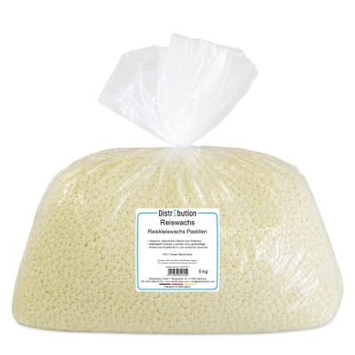 Rice Wax Pastilles 5 kg – Vegan Plant Wax