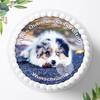 Dog Cake Topper with Optional Custom Name, 20 cm view 1