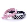 ETOPARS Spiked Leather Dog Collar view 4