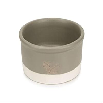 Karlie Designed by Lotte Joa Ceramic Dog Bowl, Gray, 20 cm