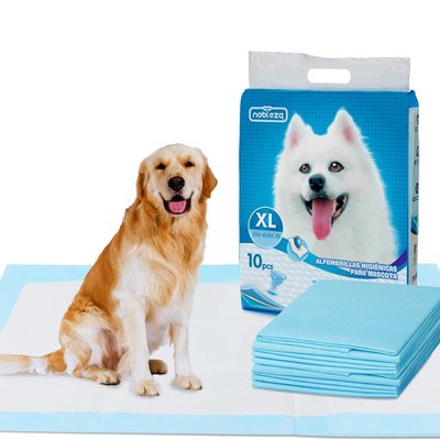 Nobleza Ultra-Absorbent Puppy Training Pads, 90 × 80 cm, 10-Pack