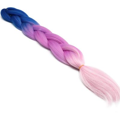 Ombre Braiding Hair Extensions, Synthetic Hair, 1 Bundle