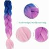 Ombre Braiding Hair Extensions, Synthetic Hair, 1 Bundle view 3