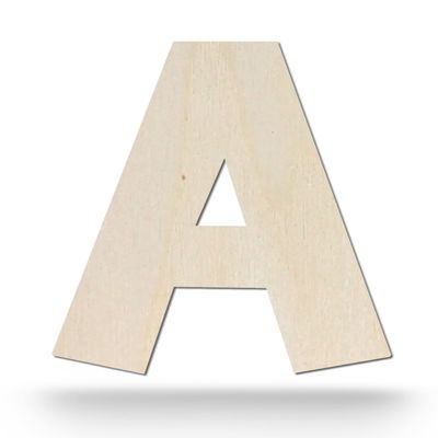 Kleenes Traumhandel Wooden Letter A, 15 cm