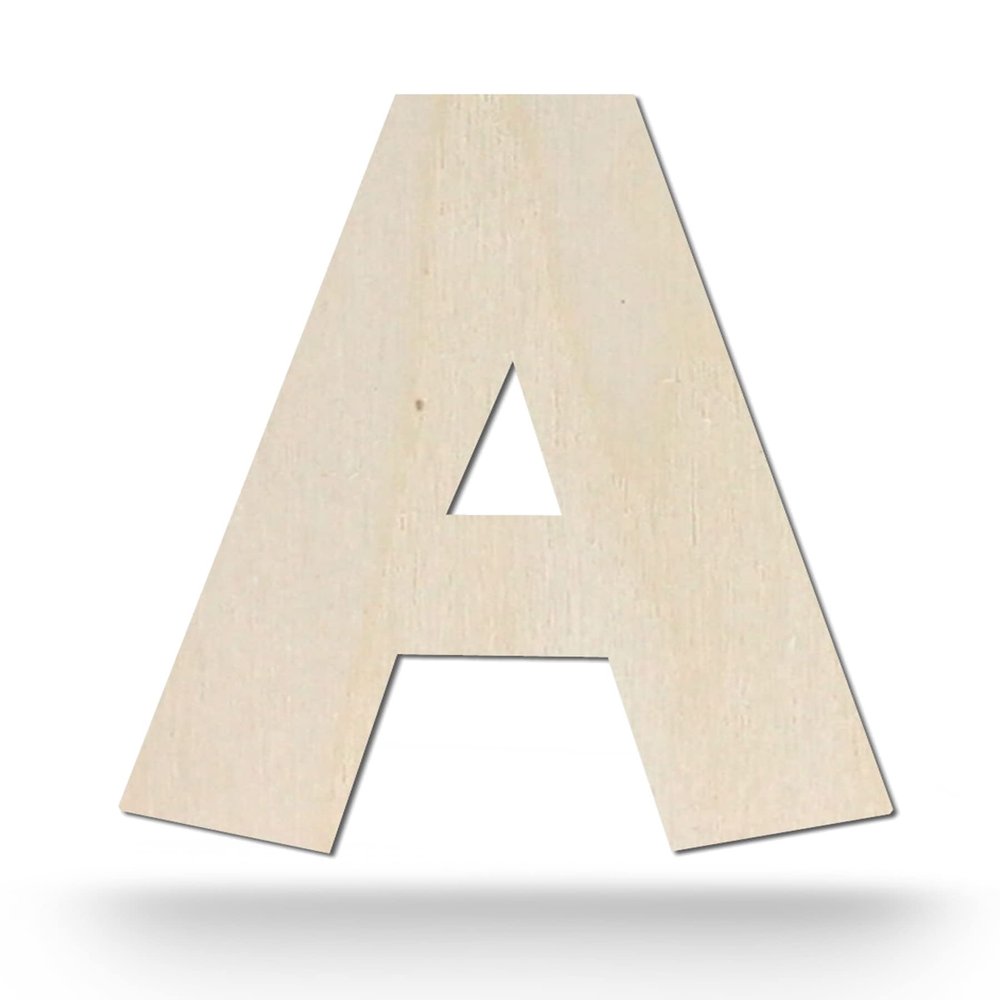 Kleenes Traumhandel Wooden Letter A, 15 cm